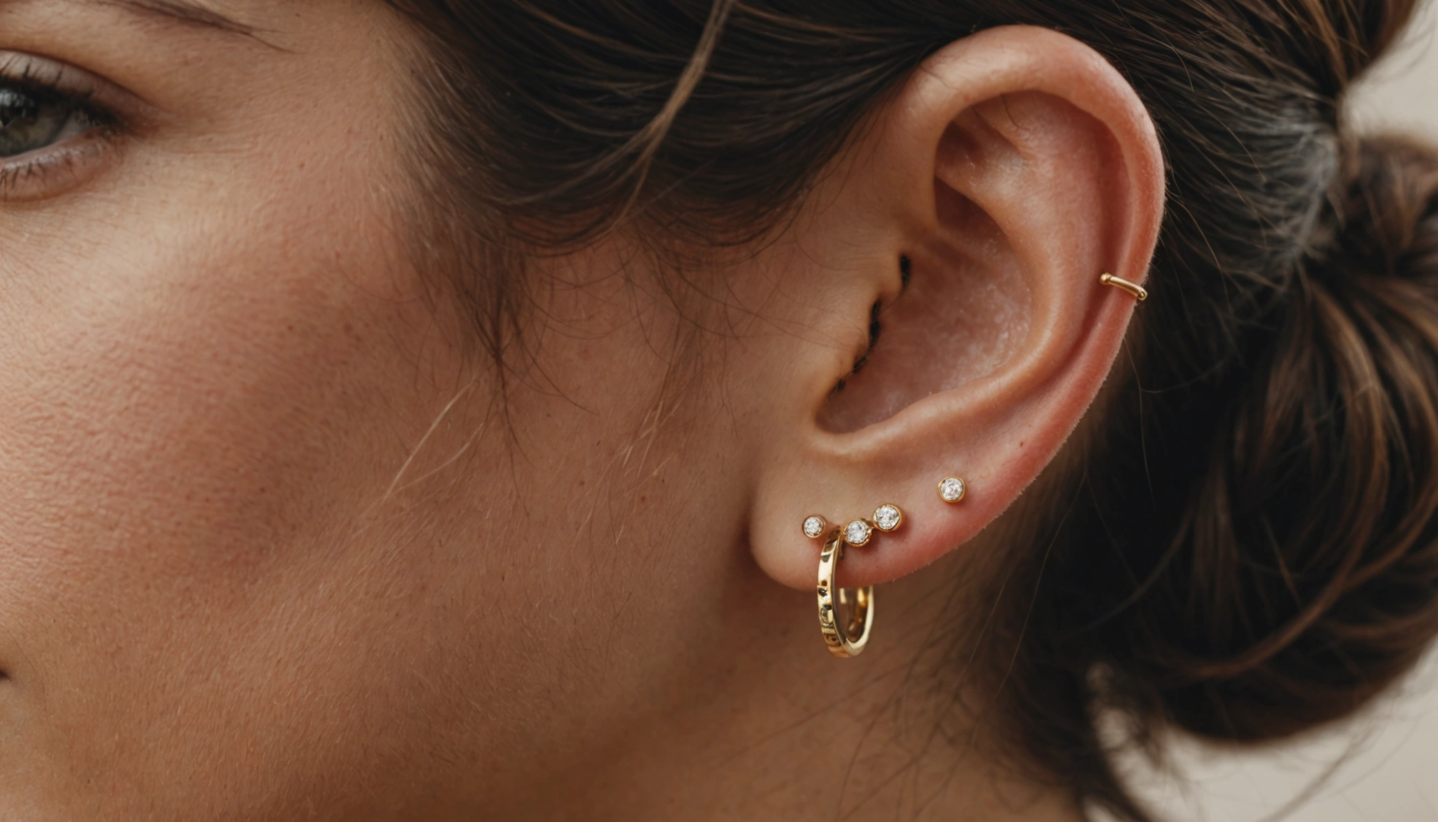boucle d'oreilles deuxieme trou