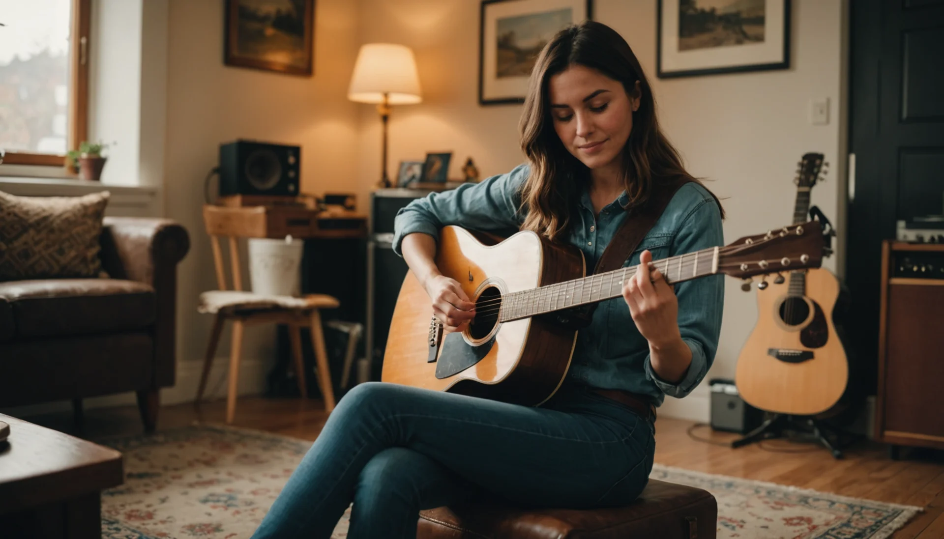 guitare droitier pour gaucher