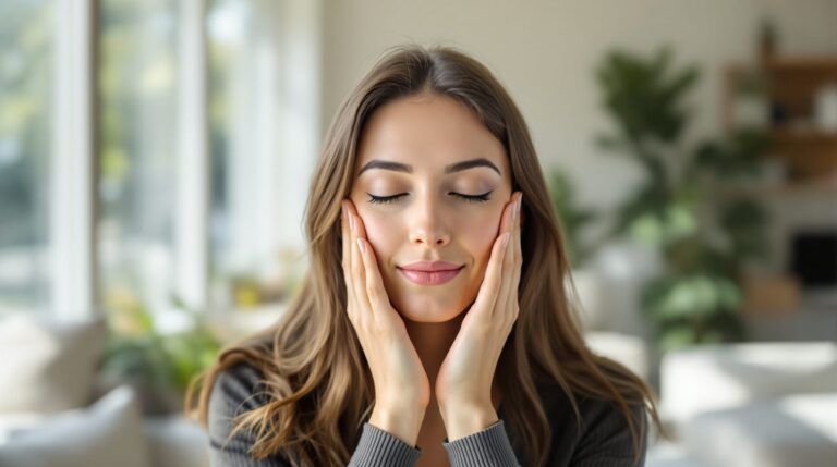 gymnastique pour le visage