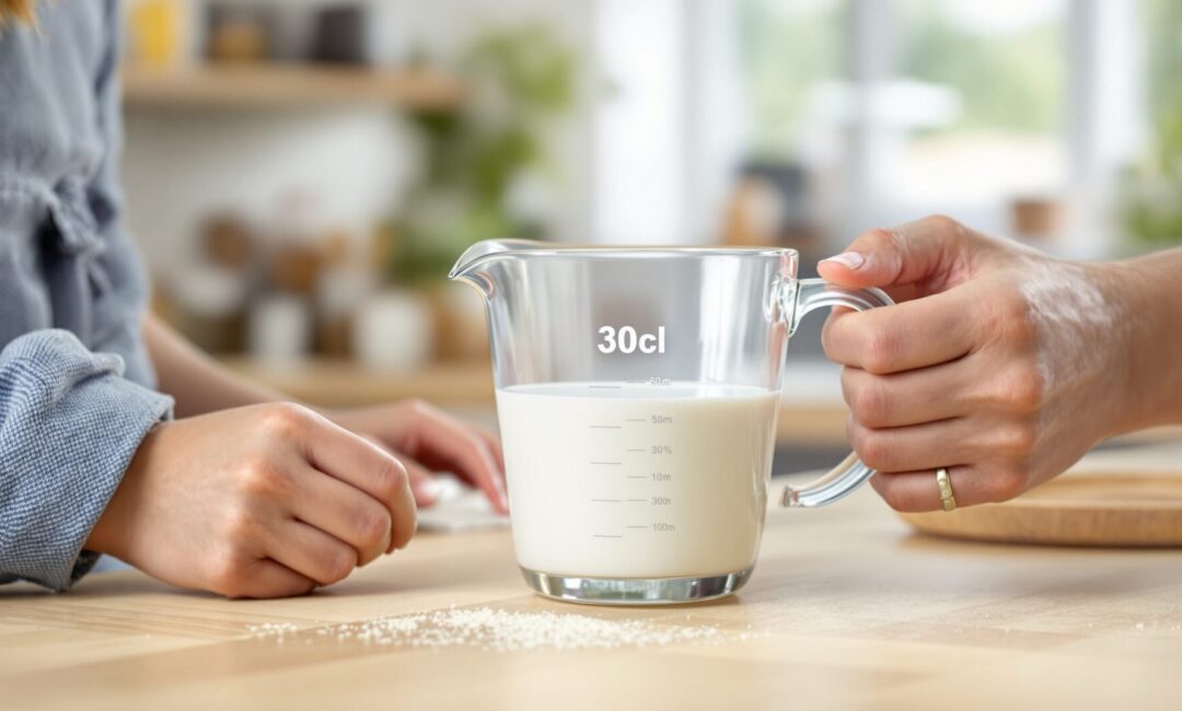 30cl de lait en gramme
